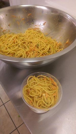 “The noodle” spicy sesame noodles at MacroMom in Charlottetown