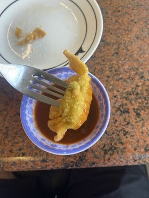 Wonton (got a picture in before I finished it lol)  at Thuong An lac in Honolulu