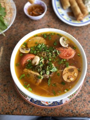 Bun rieu  at Thuong An lac in Honolulu