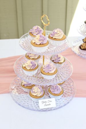 Wedding cupcake buffet  at CupKate in Milwaukee