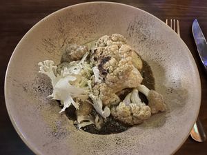 Cauliflower   at Alux Restaurante in Playa Del Carmen