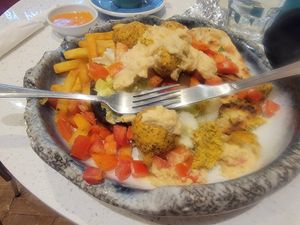 Unfortunately couldn't find anywhere else open so chose this place at Patcharee French Bakery in Ao Nang