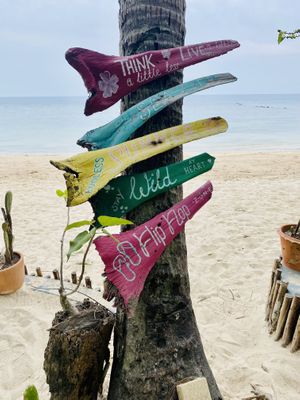 Chilliges Lokal   at Secret Beach Bar and Grill in Koh Phangan