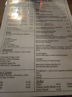  at The Queen Victoria Inn in Priddy