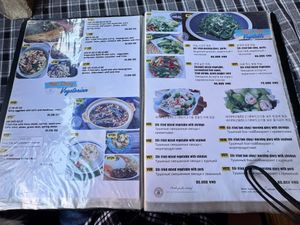 Veggie menu  at Canary Bungalows in Phu Quoc