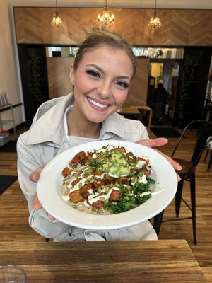 Smokey tempeh bowl   at Harlow - 23rd Ave in Portland