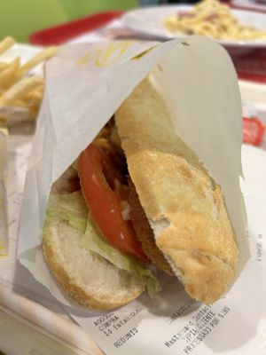 Sandwich with heura nuggets  at Pans & Company  in Guimaraes