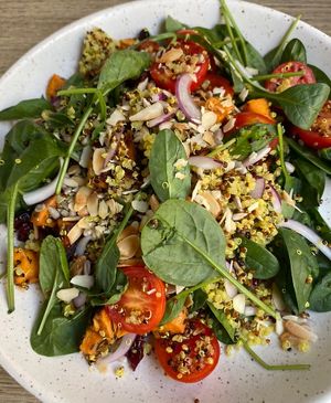 Sweet potato salad  at Chapeau in Gozo