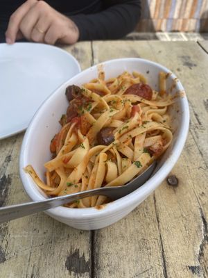 Fettuccine Vermelho  at Munganga Bistrô in Ipojuca