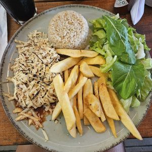 Parmegiana at Refúgio Veg in Rio De Janeiro