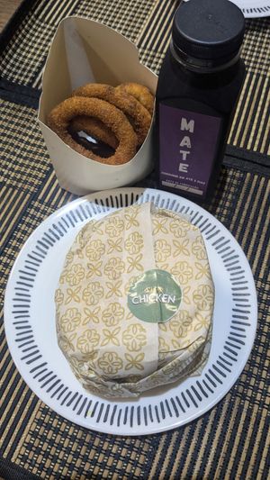 Combo Crispy Chicken at Refúgio Veg in Rio De Janeiro