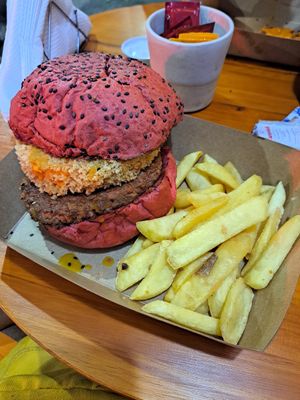 Sweet cheese at Refúgio Veg in Rio De Janeiro