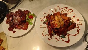 Food (Photo by 素食行) at Ahimsa Buffet 無肉食 in New Territories