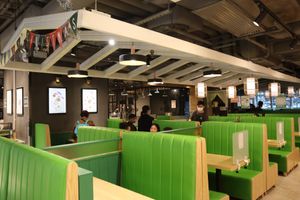 Interior. at Ahimsa Buffet 無肉食 in New Territories