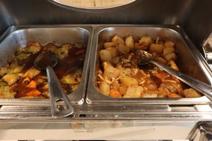 Buffet Offerings. at Ahimsa Buffet 無肉食 in New Territories