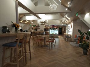 Interior #Veganuary at LN Fortunate Coffee in Shanghai