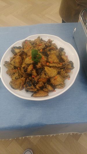 Sweet and Sour Vegan Fillets at LN Fortunate Coffee in Shanghai