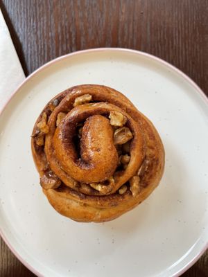 Cinnamon bun  at LN Fortunate Coffee in Shanghai
