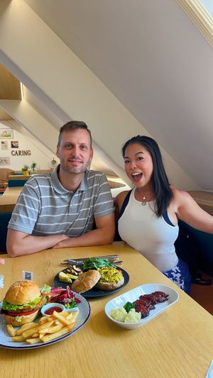 Katie Tang Čábelka at LN Fortunate Coffee in Shanghai