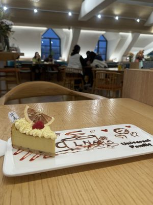 Cheesecake   at LN Fortunate Coffee in Shanghai