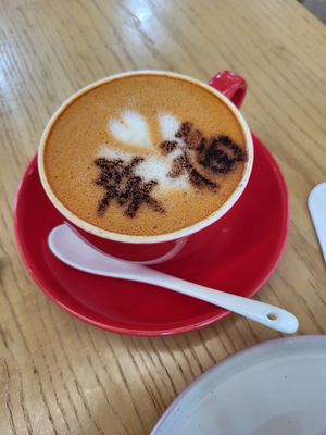 Rooiboslatte at LN Fortunate Coffee in Shanghai