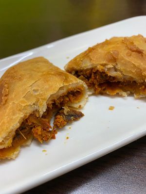 Sardine puffs  at Gokul Vegetarian Restaurant - Fortune Centre in Central Singapore