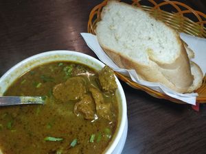 Mutton soup on last sat at Gokul Vegetarian Restaurant - Fortune Centre in Central Singapore