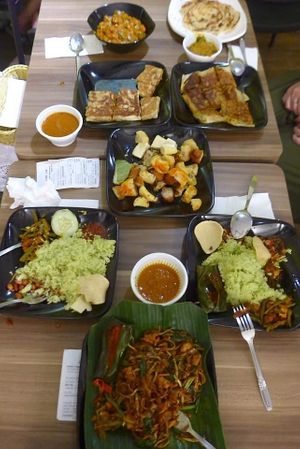 local feast at Gokul Vegetarian Restaurant - Fortune Centre in Central Singapore