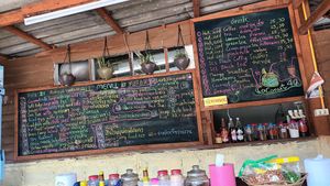Food fecking galore at JaJa's Restaurant Thai Vegan in Koh Phangan