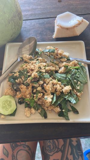   at JaJa's Restaurant Thai Vegan in Koh Phangan