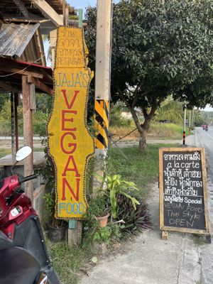   at JaJa's Restaurant Thai Vegan in Koh Phangan