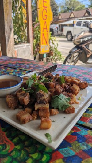  at JaJa's Restaurant Thai Vegan in Koh Phangan