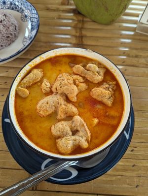 Massaman at JaJa's Restaurant Thai Vegan in Koh Phangan