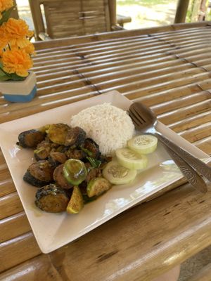   at JaJa's Restaurant Thai Vegan in Koh Phangan