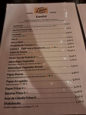  at El Saloon in Gran Canaria