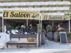 Outside   at El Saloon in Gran Canaria