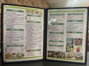 Menu  at Crispy Dosa in Reading