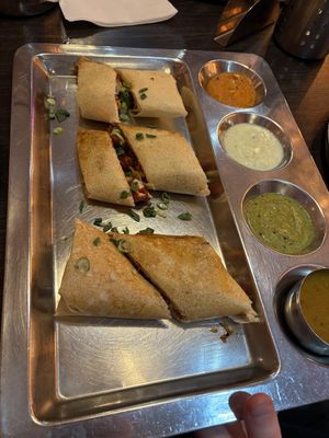 Gobi Manchurian Dosa  at Crispy Dosa in Reading