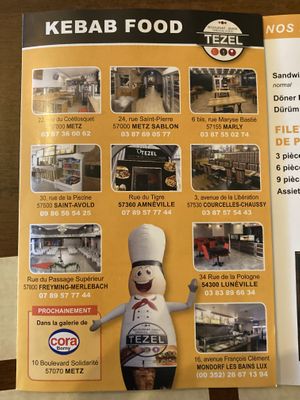 All their adresses  at Tezel in Saint-avold