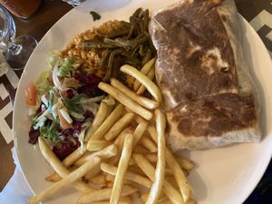 Assiette tacos  at Tezel in Saint-avold