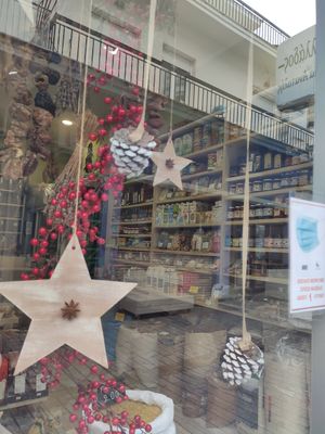 Non dairy milk at Flavors of Greece - East Perfume - Maria Paschalidou in Edessa