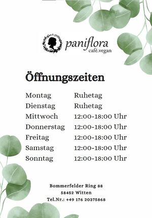  at Paniflora in Witten