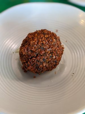 Falafel at Shlomo in Grand Baie