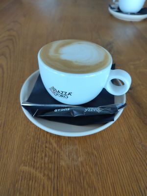 Cappuccino at Stracta Bistro in Hella