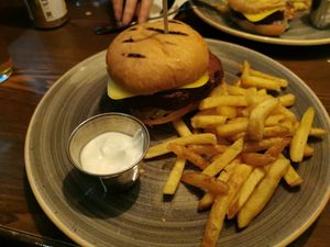 Vegan Burger #Veganuary at Hotel Bishops Arms in Kiruna