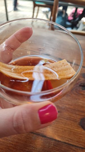 Pichintun cocktail at El Huerto in Santiago