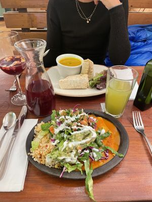   at El Huerto in Santiago