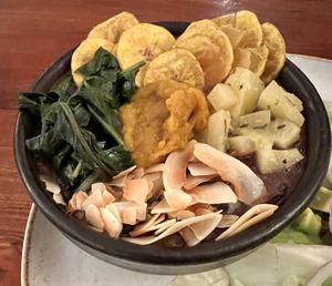 Bowl #Veganuary at El Huerto in Santiago