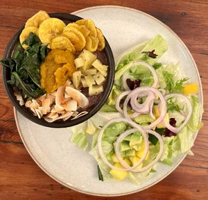 Bowl #Veganuary at El Huerto in Santiago