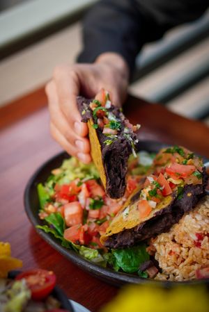 Chicana Vegana at El Huerto in Santiago